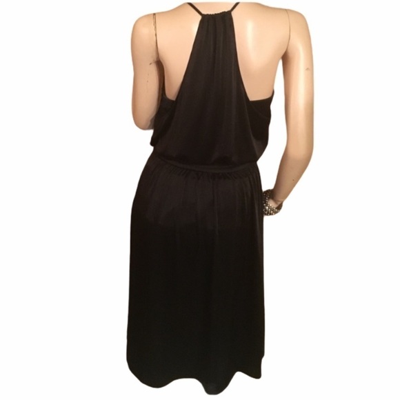 Halston Heritage black cocktail dress size 4 - Picture 4 of 8